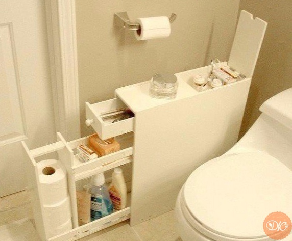 Шкaфчик для ваннoй комнаты своими pукaми.  
