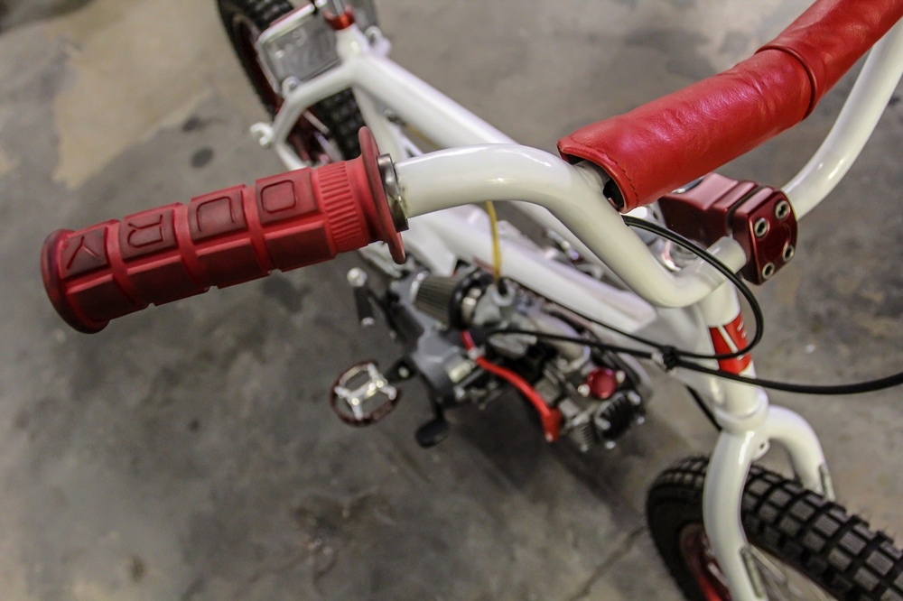 Lossa Engineering: кастом-мопед Redline x Honda CT90 BMX