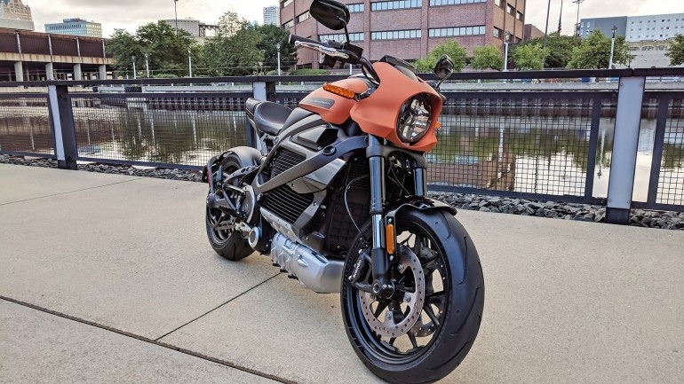 Почти производственная версия электроцикла Harley-Davidson