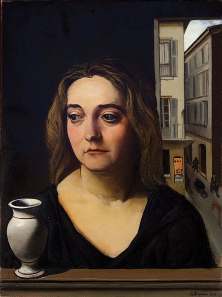 Achille Funi (26 февраля1890-1972, Италия) Изучал живопись в миланской академии ди Брера. В 1914 году он присоединяется к кубо-футуристическому движению. Со вступлением Италии в Первую мировую