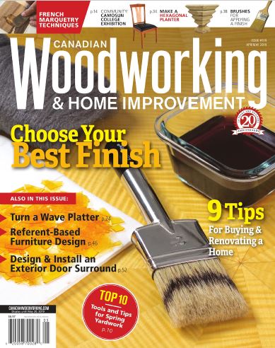 canadian woodworking & home improvement №119 2019