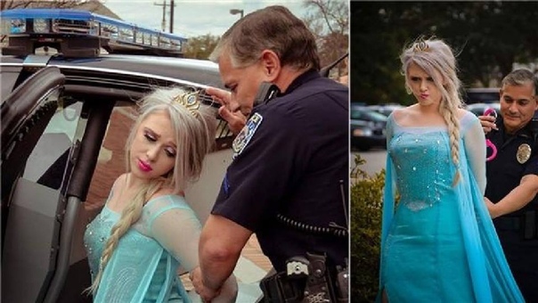 Полиция Иллинойса арестовала Эльзу из "Холодного сердца" 