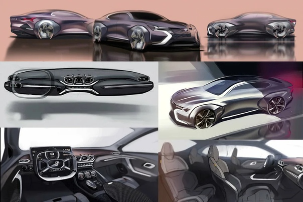 Дизайнеры показали, как будут выглядеть автомобили Lada в будущем
